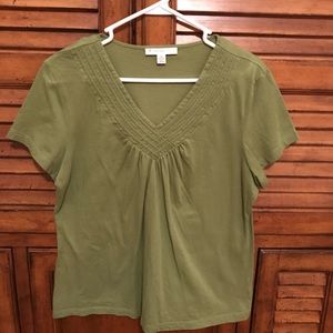 ✳️ 3 for 💲2️⃣4️⃣ ✳️  JM Collection Petite green top